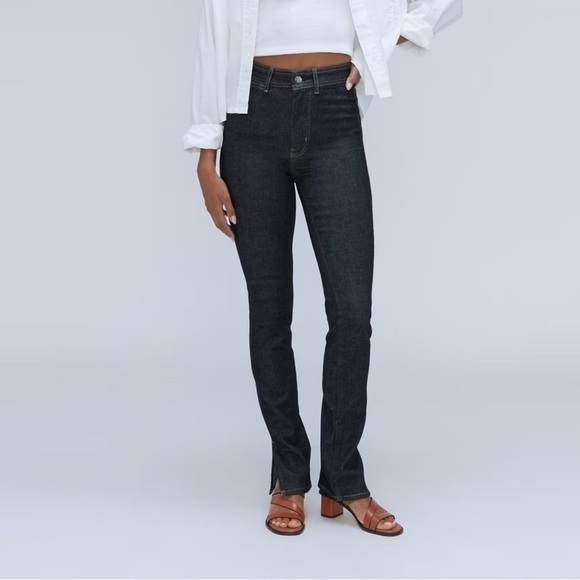 Everlane The Way-High Skinny Split Hem Organic Cotton Jeans Size 30 - Picture 1 of 13